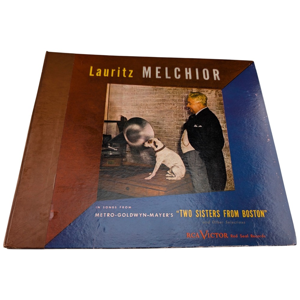 Lauritz Melchior Two Sisters From Boston RCA Victor DM 1056 3 Record 78 RPM Set